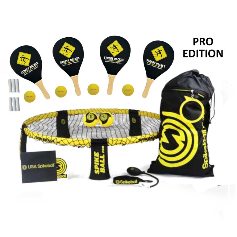 Spikeball Pro Set meets Street Racket Set Spikeball Pro Set meets Street Racket Set